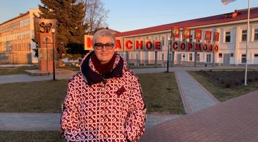 Писательница Татьяна Устинова посетила завод «Красное Сормово»