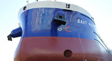 Завод «Красное Сормово» передал заказчику танкер «Балт Флот 12»