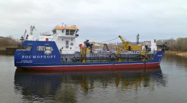 Дноуглубительное судно проекта TSHD 1000 «Кадош» завершило ходовые испытания
