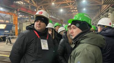 Завод «Красное Сормово» посетили участники IV Конференции транспортно-логистического бизнес-блока ОАО «РЖД»